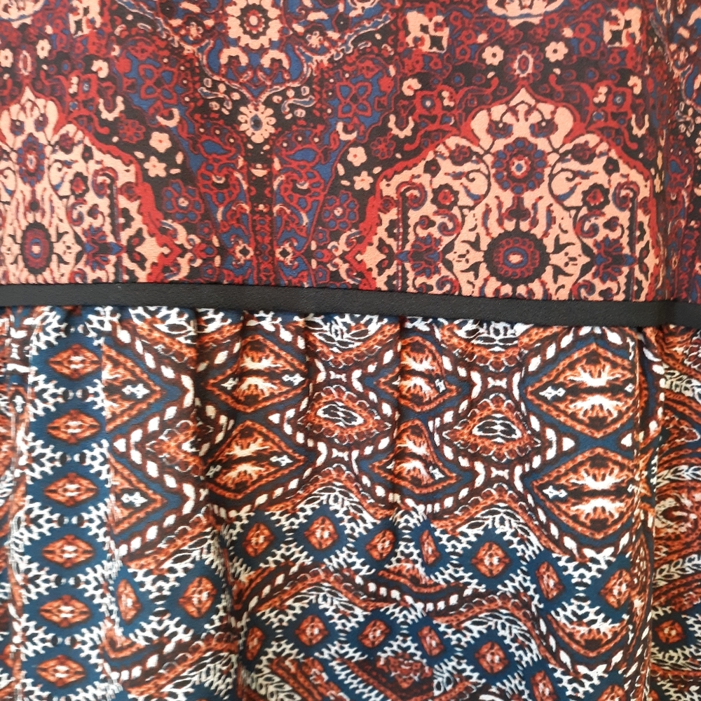 Sanctuary tribal boho tunic top sz medium - Picture 5 of 6